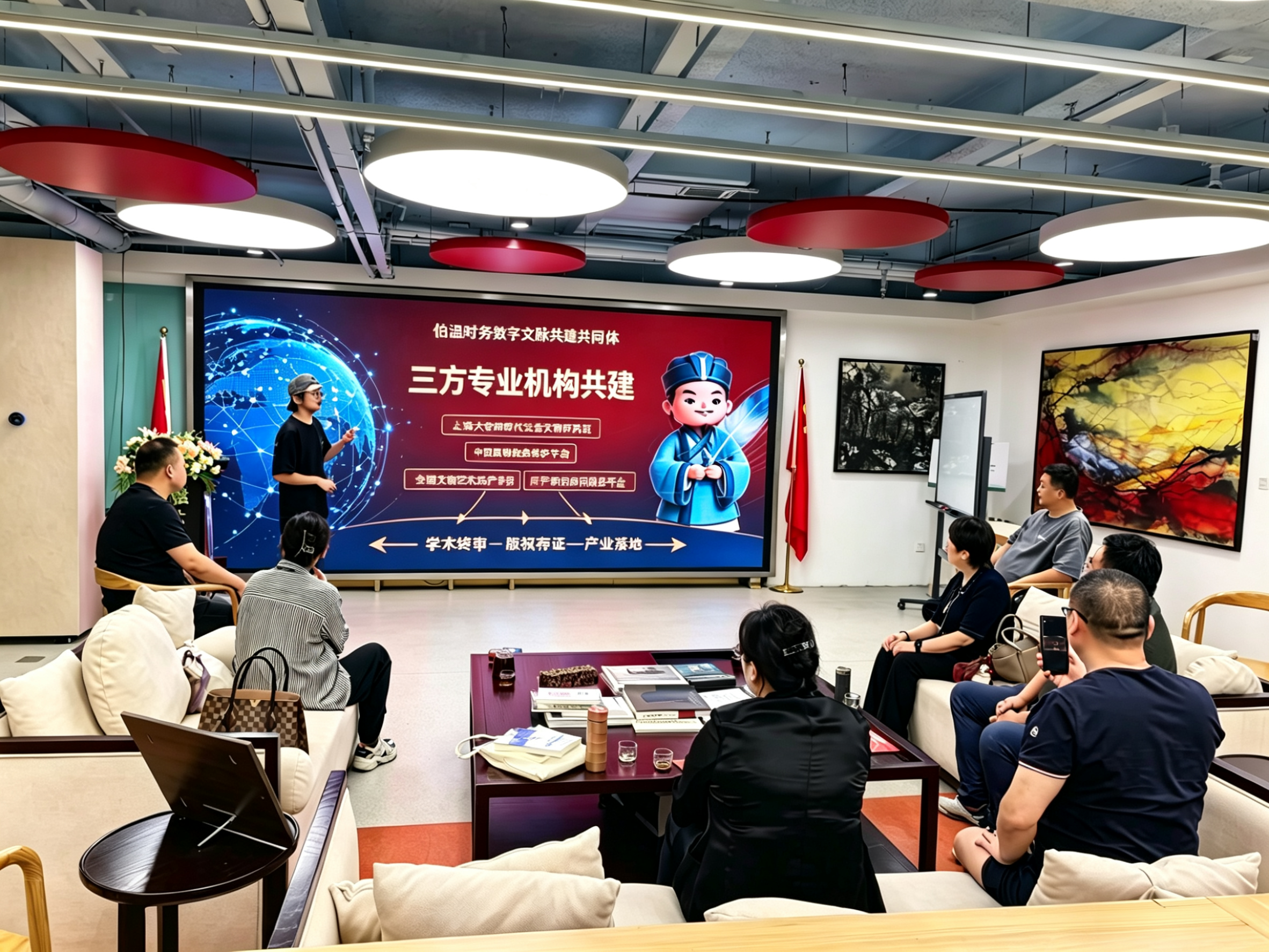 活化先贤文脉｜全国文物艺术品产学研平台参与共建伯温时务数字文脉共同体